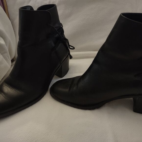 Fabulous Leather Booties / Ankle Boots Sz. 8 - Picture 3 of 4